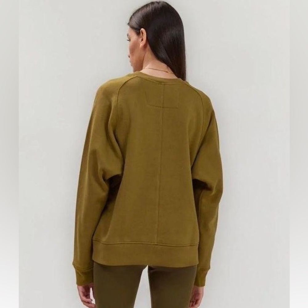 Girlfriend Collective Sweatshirt - Size 8, color: Thorn - Picture 6 of 6